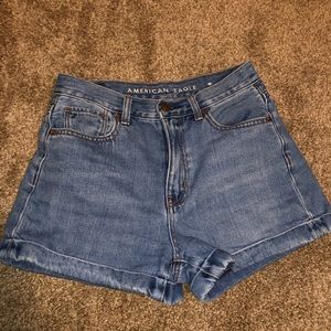 High waisted shorts